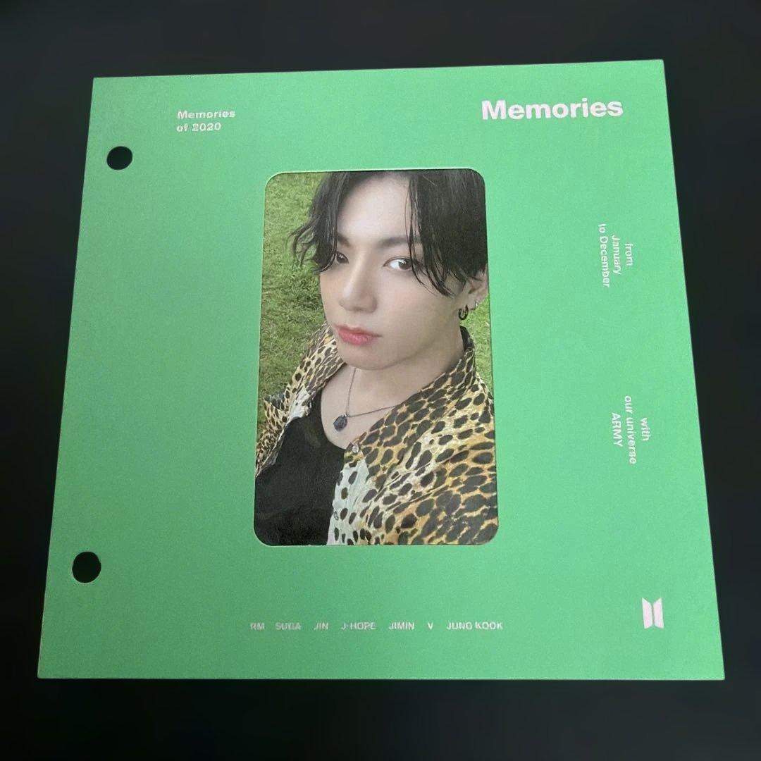 新品・未使用】 BTS ジョングク トレカ 2020 メモリーズ ブルーレイ