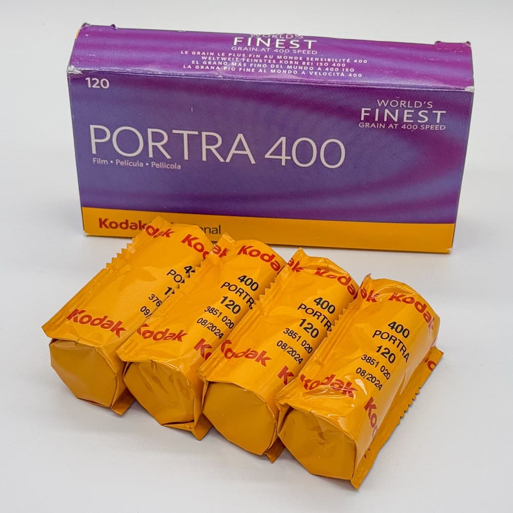Kodak Portra 400 120フィルム 4本 - メルカリ