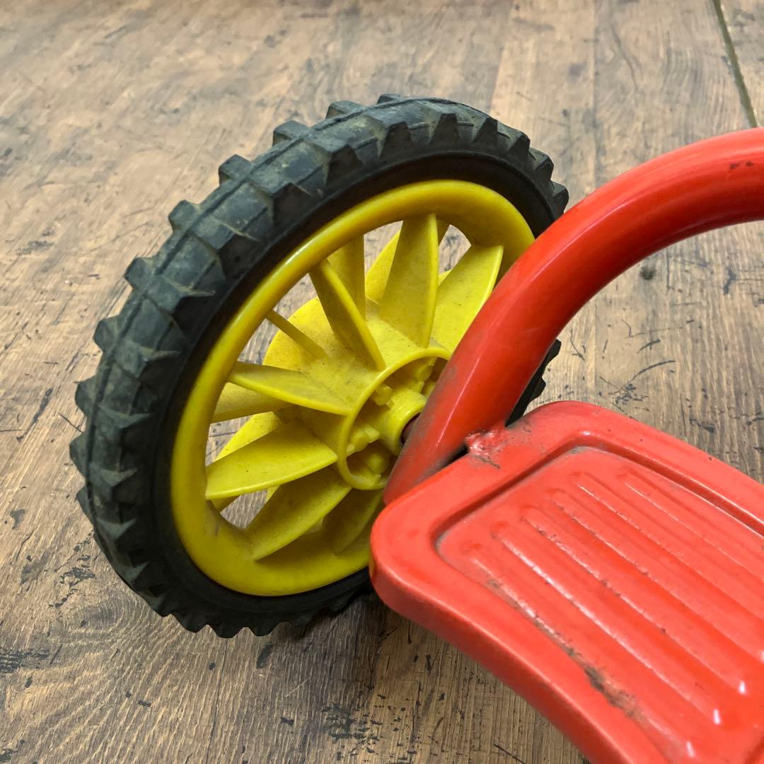 昭和レトロ バンビ ラブリーチャイルド ヴィンテージ 三輪車 レッド