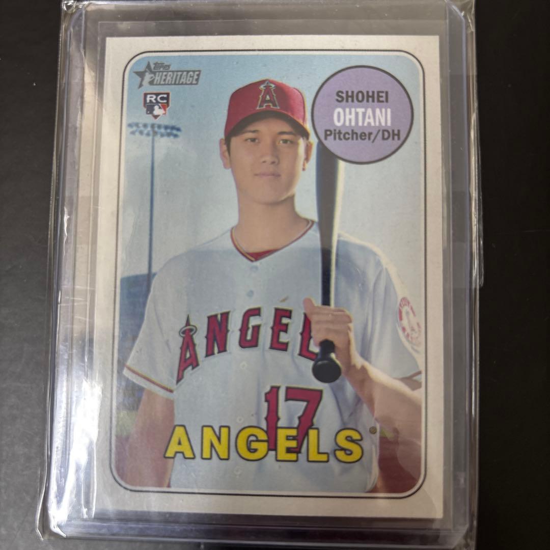 topps 2018 大谷翔平 ルーキーカード RC heritage - メルカリ