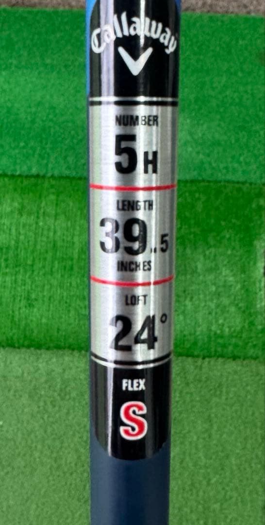 Callaway PARADYM ユーティリティ U5 24° - メルカリ