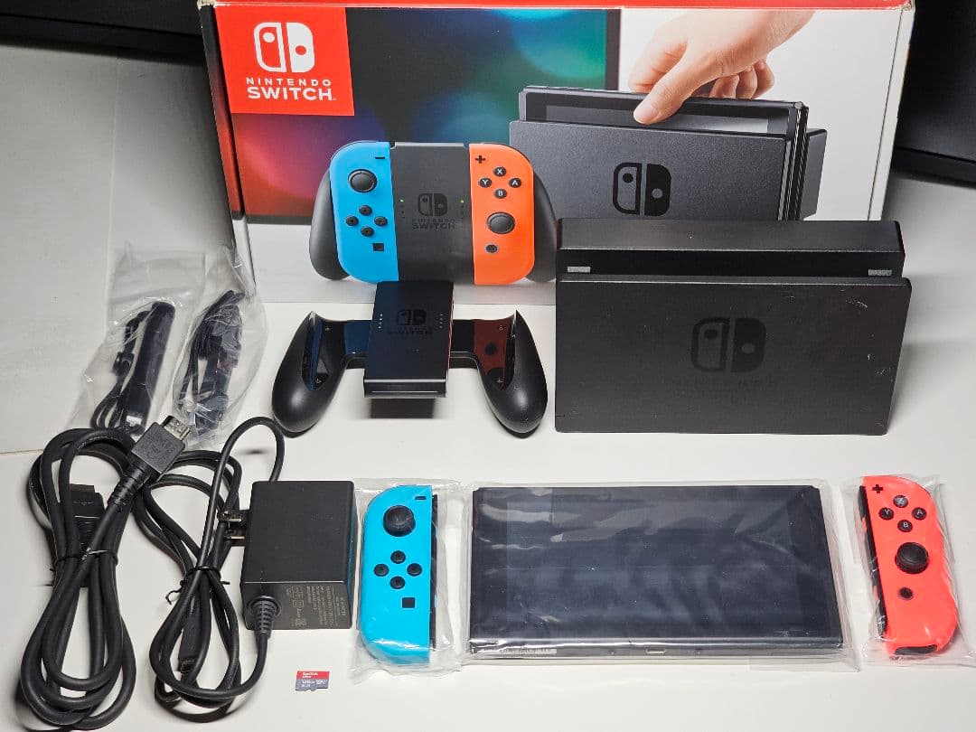 Nintendo Switch 初期型 microSDカード128GB付 - メルカリ