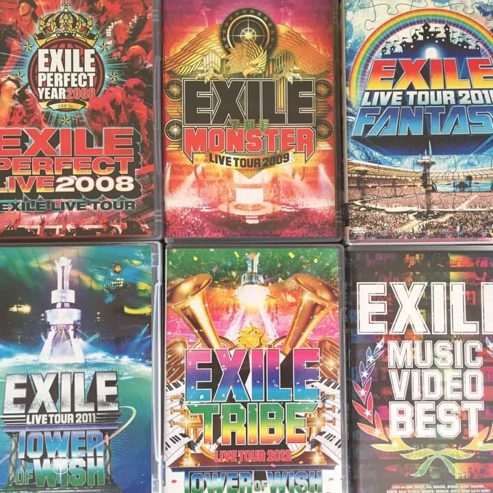 送料込】EXILE DVDセット - メルカリ