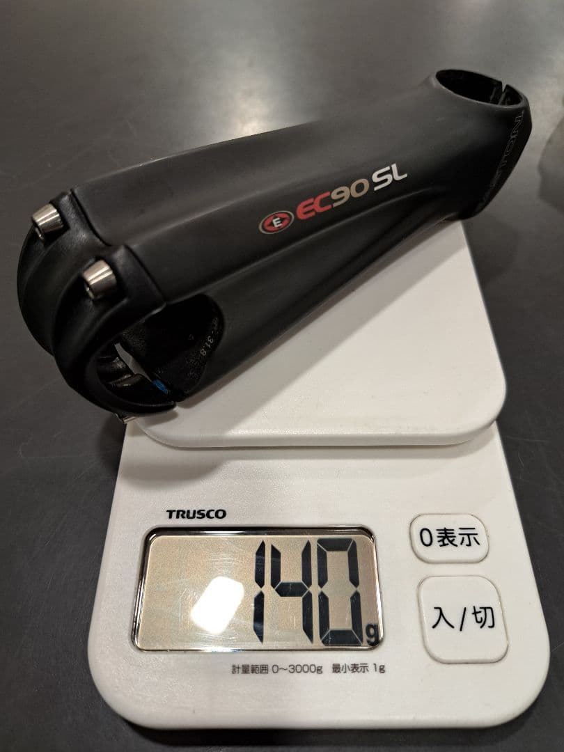 新品箱無EASTON EC90SLカーボンステム 130mm 10°/140g Easton EC90 Equipe SL 130mm ±10 Degree Carbon Stem 141g 1 1/8