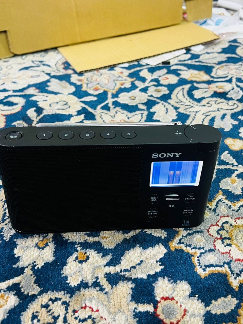 SONY デジタルラジオ XDR-56TV 難あり SONY（ソニー） 【中古】SONY ワンセグTV音声/FMステレオ/AMラジオ XDR