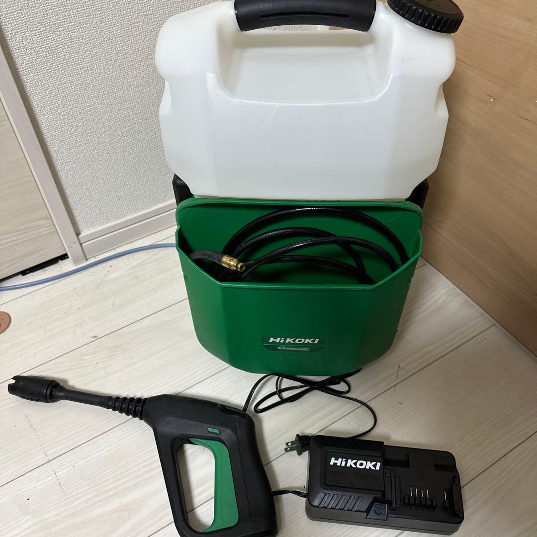 HIKOKI ハイコーキ　ハイウォッシャー　コードレス高圧洗浄機　AW14DBL コードレス高圧洗浄機 AW14DBL(NN) HiKOKI(旧日立工機) 洗浄機 蓄電池