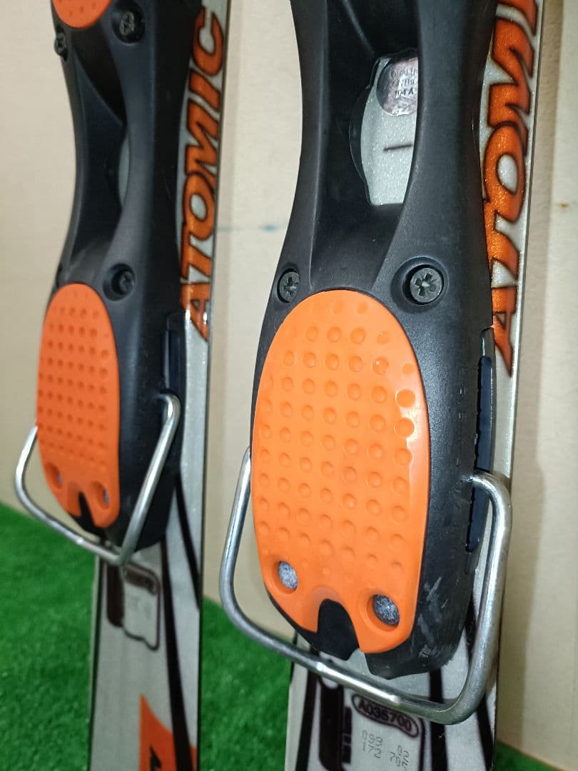 アトミック ショートカービングスキー(98cm)＋ビンディング - メルカリ