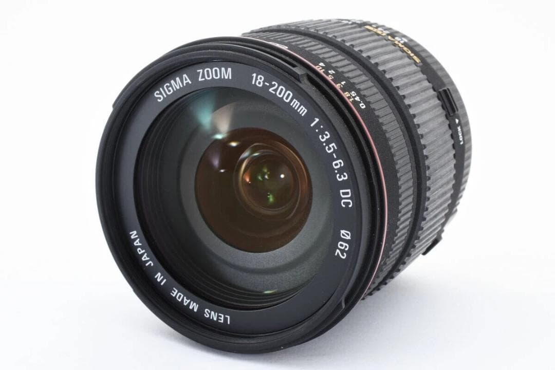 美品 SIGMA シグマ 18-200mm f/3.5-6.3 DC ニコン用