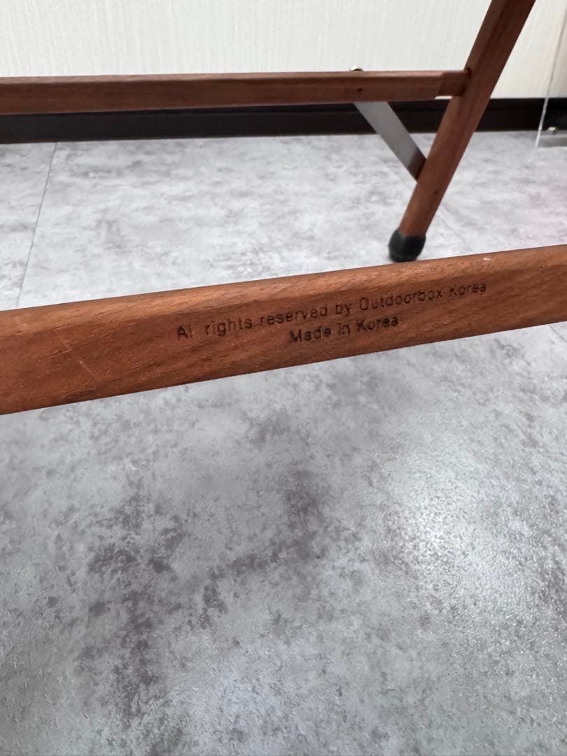 Outdoorbox Korea ウォールナット製 韓国版カーミットチェア - メルカリ