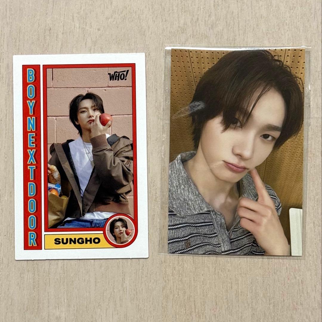 boynextdoor ソンホ トレカ セット - メルカリ