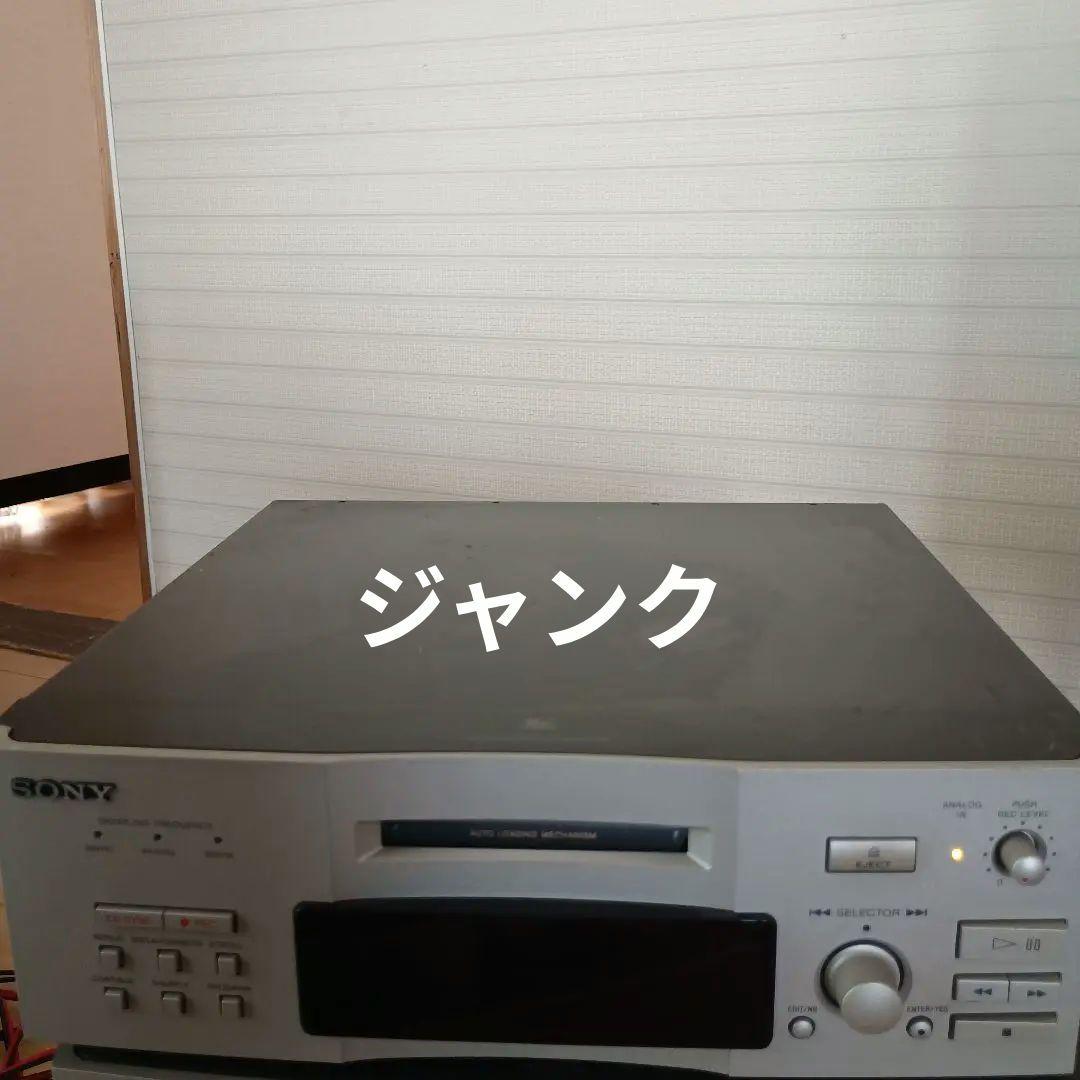 ジャンク SONY MDS-MS77 ミニディスクデッキ MDプレイヤー - メルカリ