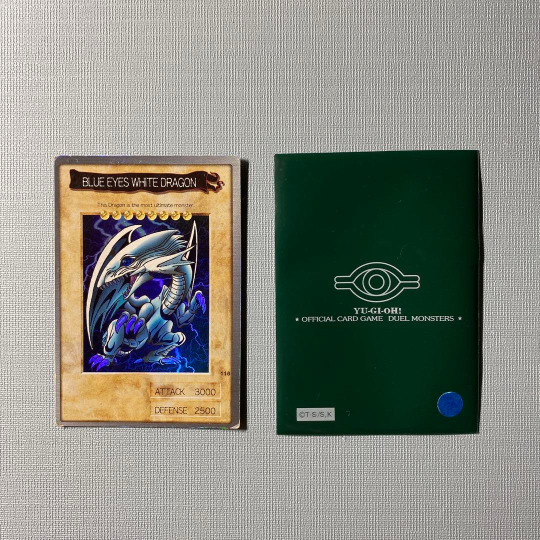 遊戯王カード バンダイ 当時品 ブルーアイズホワイトドラゴン 英語版