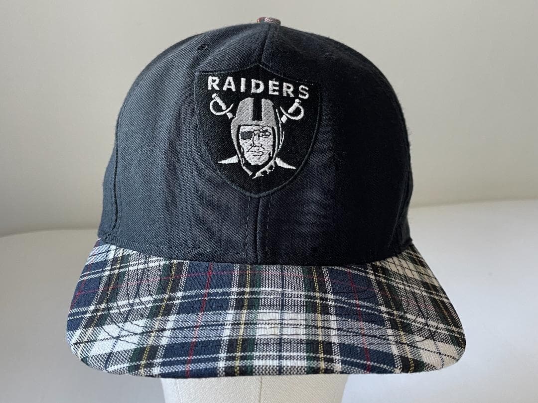 90s NFL USA製 レイダース キャップ アメリカンニードル ヴィンテージ American Needle Oakland Raiders NFL Fan Apparel & Souvenirs for