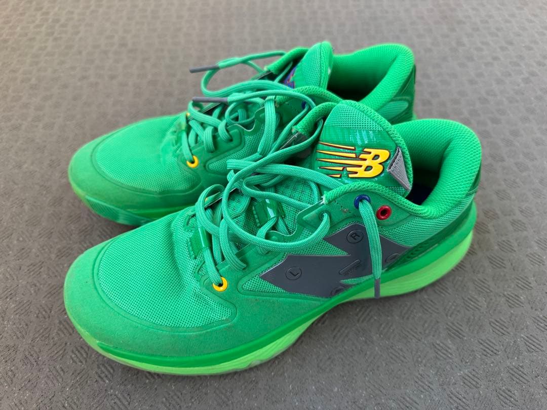 New Balance FuelCell バスケットシューズ グリーン　27cm ニューバランス(new balance) バスケットシューズ フューエルセル