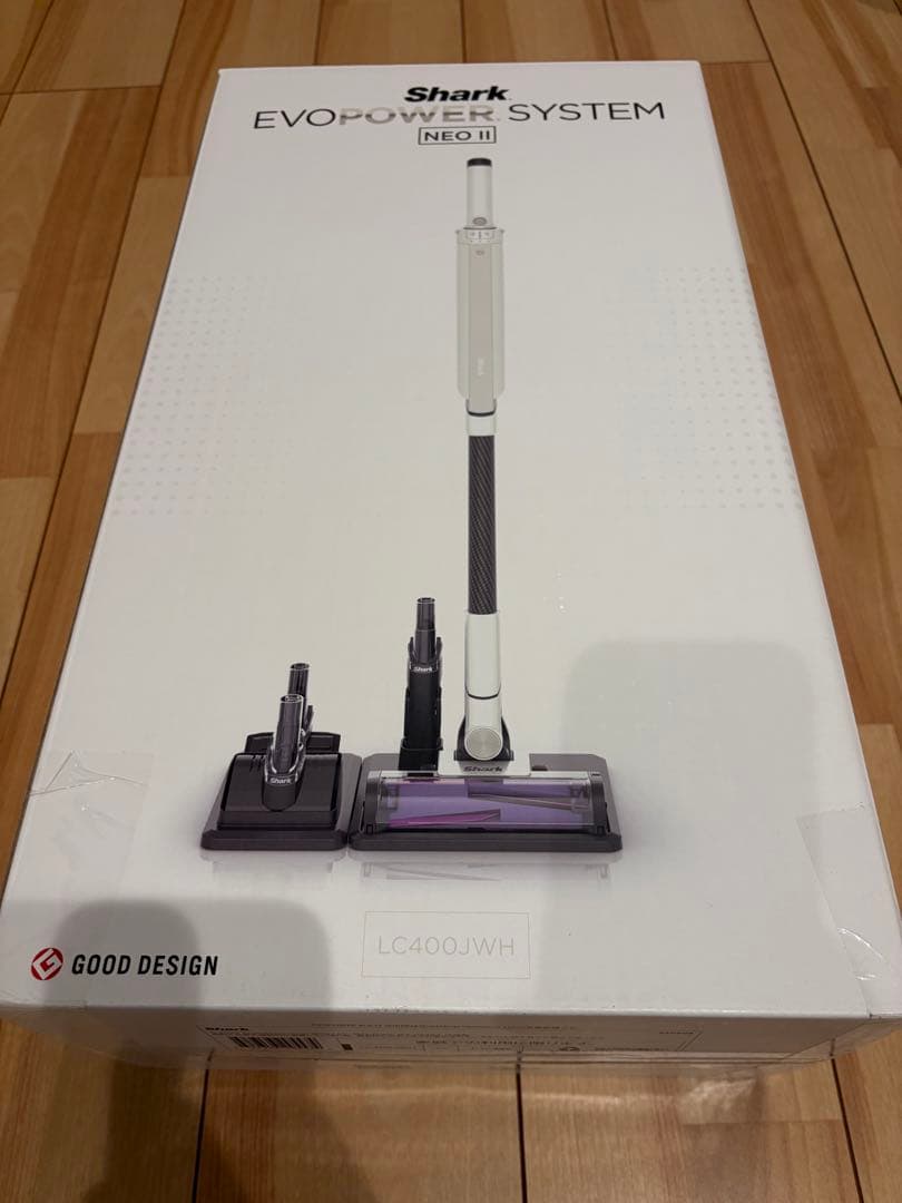 掃除機・クリーナー Shark EVOPOWER SYSTEM NEO II LC400JWH Shark Shark EVOPOWER SYSTEM NEO II コードレススティッククリーナー