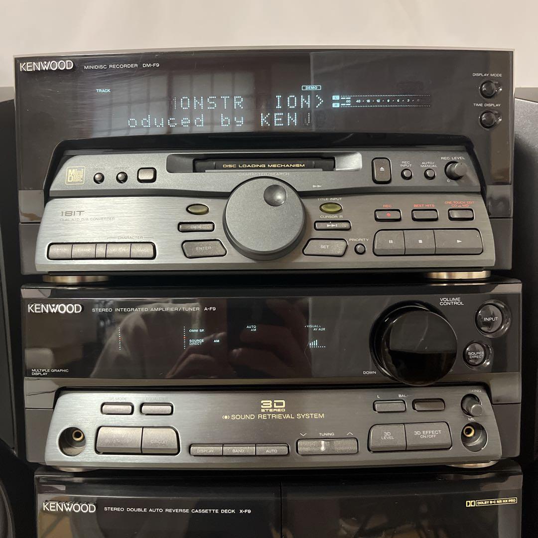 ケンウッド システムコンポ A-F9 DM-F9 DP-MF9 X-F9 - メルカリ