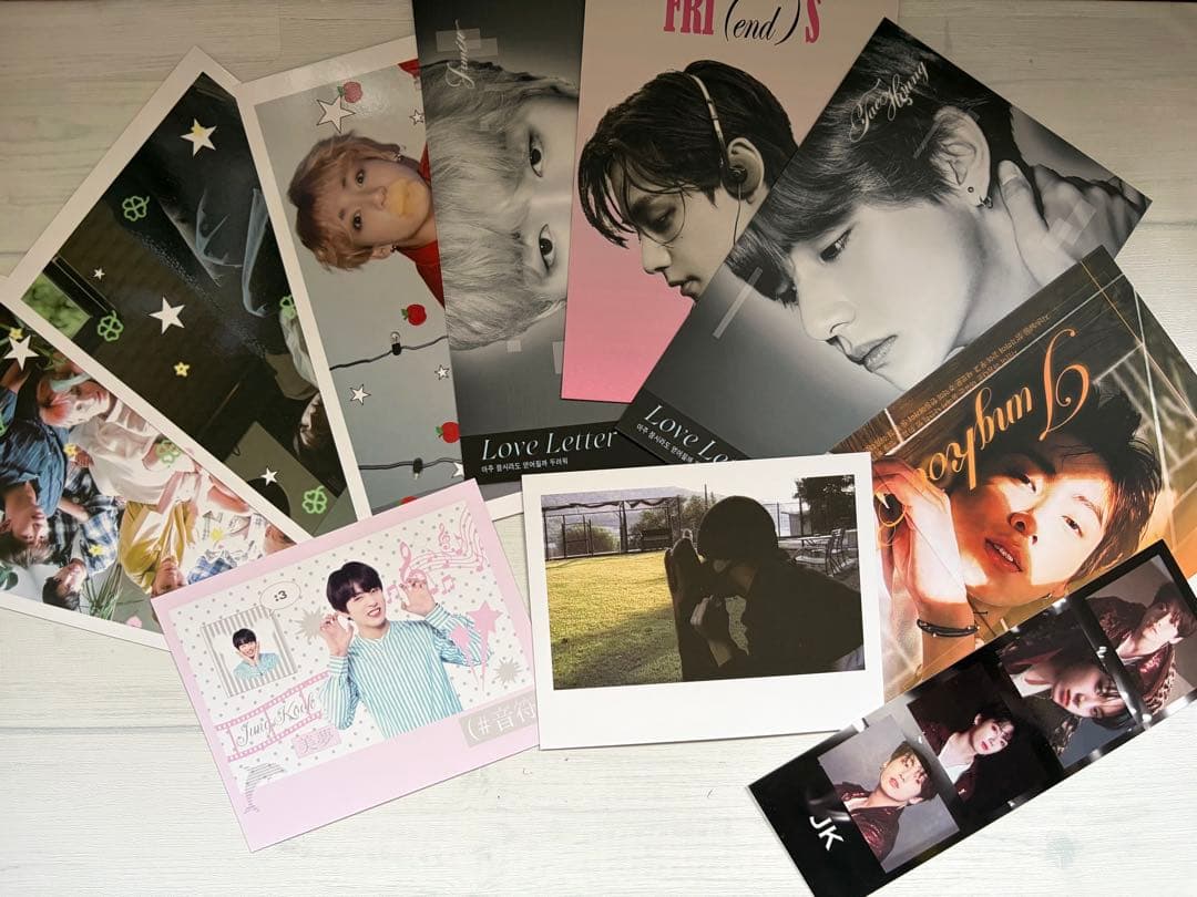 BTS SUGA ジミン V テテ ジョングク韓国製作者 ポストカード - メルカリ