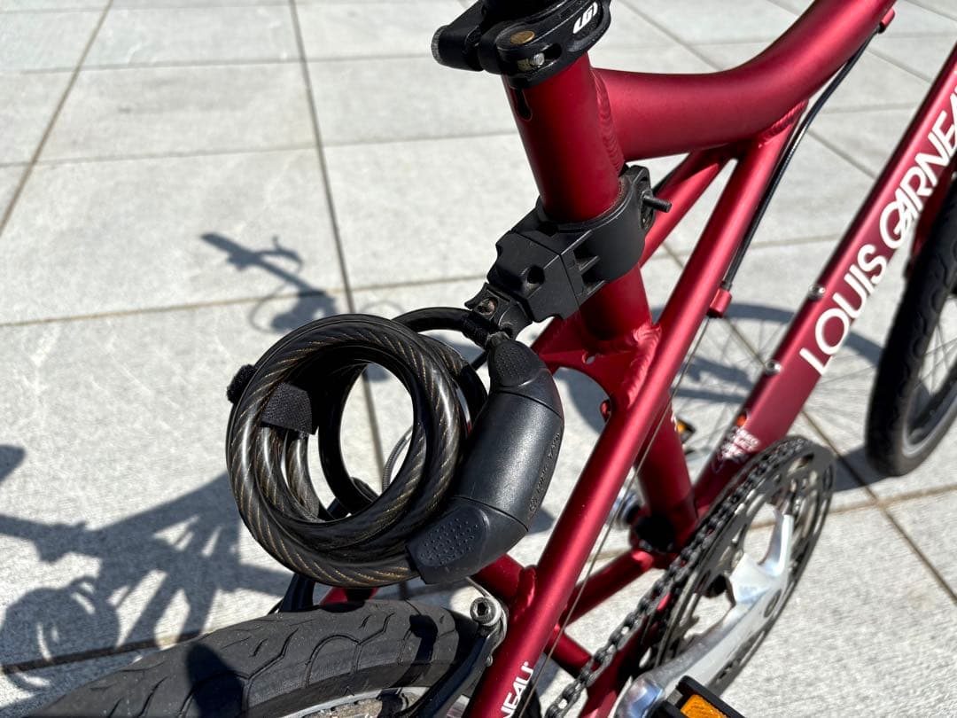 引取限定】ルイガノ MV2 ミニベロ LOUIS GARNEAU マットレッド - メルカリ