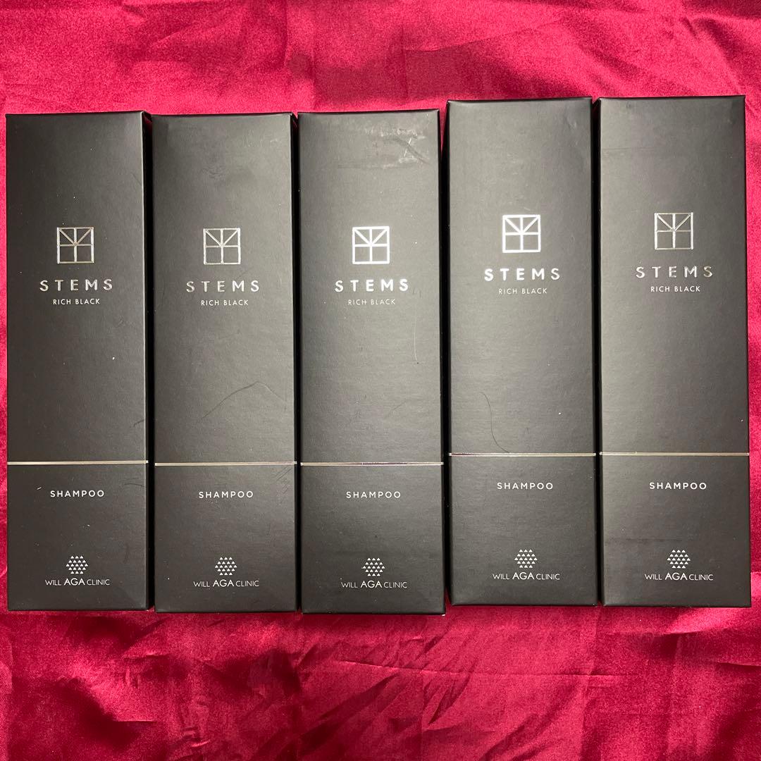 新品未使用　STEMS リッチブラックシャンプー 290ml ×5本セット Amazon | STEMS RICH BLACK ステムエスリッチブラック シャンプー