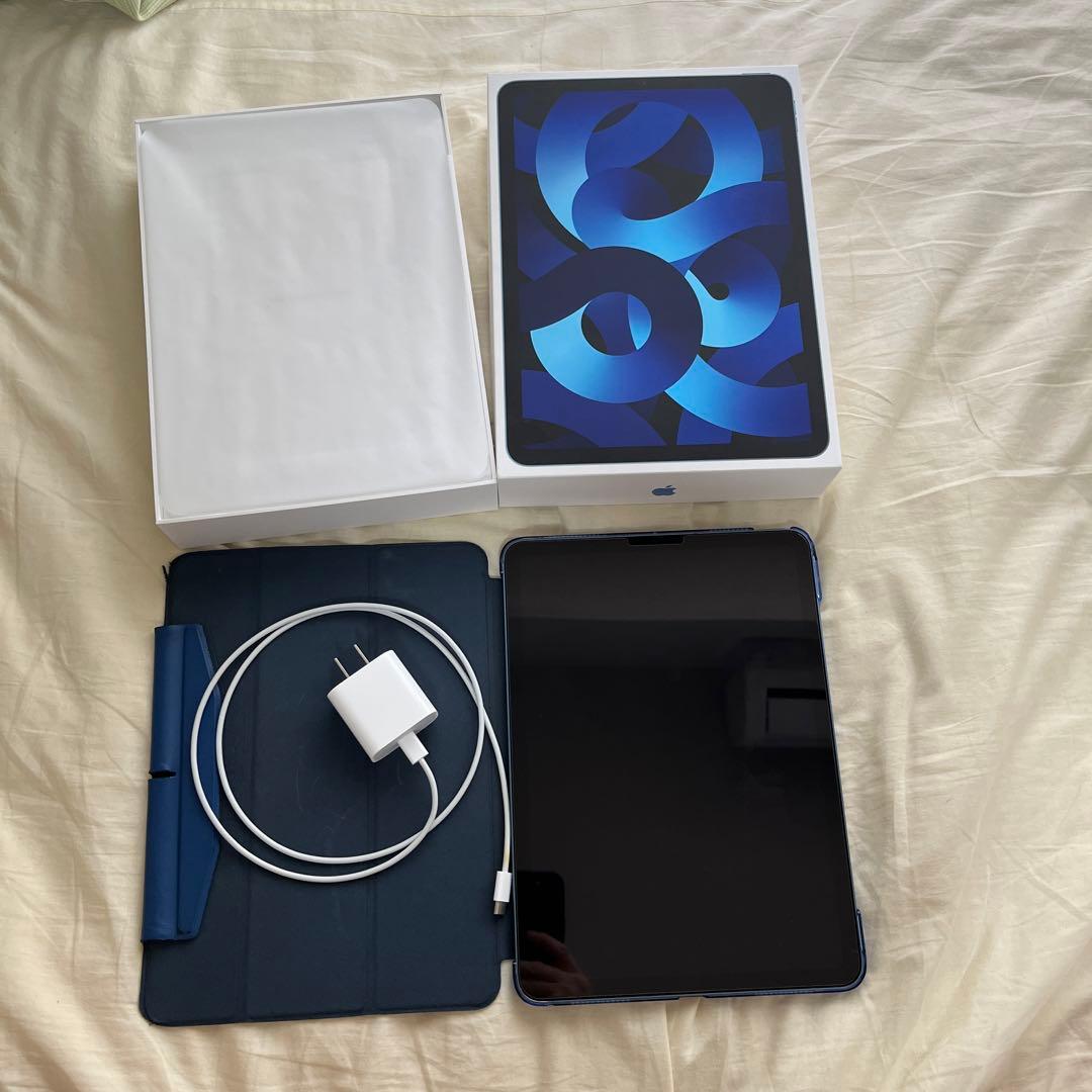 iPad Air第5世代 64GB ブルー Wi-Fi + Cellular - メルカリ