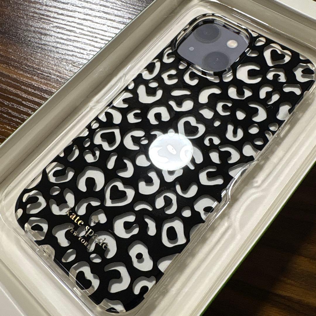 新品】kate spade iPhone15 ケースハートレオパード ヒョウ柄 - メルカリ