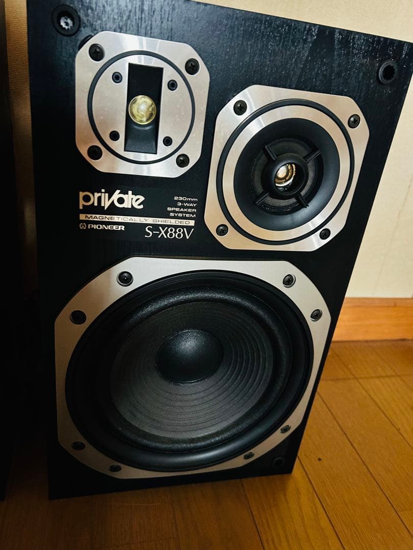 パイオニア プライベート s-x88v 3wayスピーカー バブルコンポ - メルカリ