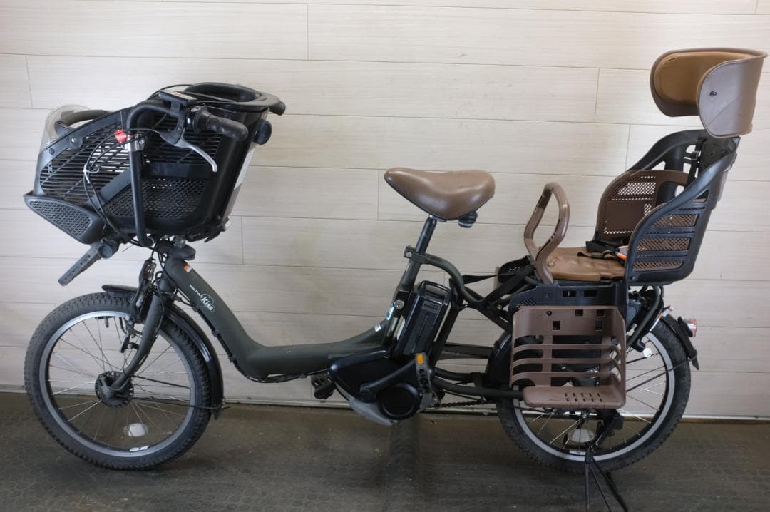 電動自転車ヤマハPAS　KISS20インチ　3段　8.7Ah（4点灯）充電器あり