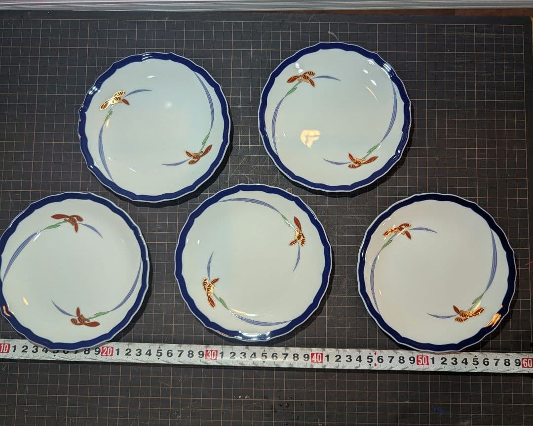 香蘭社小皿5枚セット - メルカリ