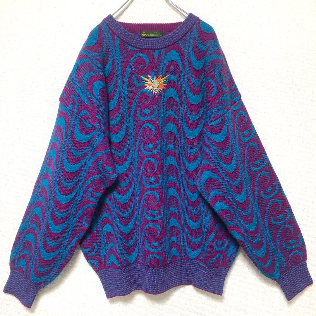 希少】J's ジャンボ尾崎 ゴルフウェア ニット 刺繍 ブリヂストン