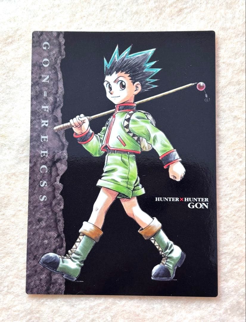 HUNTER×HUNTER 旧　ゴン　カードダスマスターズ HUNTER×HUNTER ゴン カードダス マスターズ 旧アニメ 初期 - メルカリ