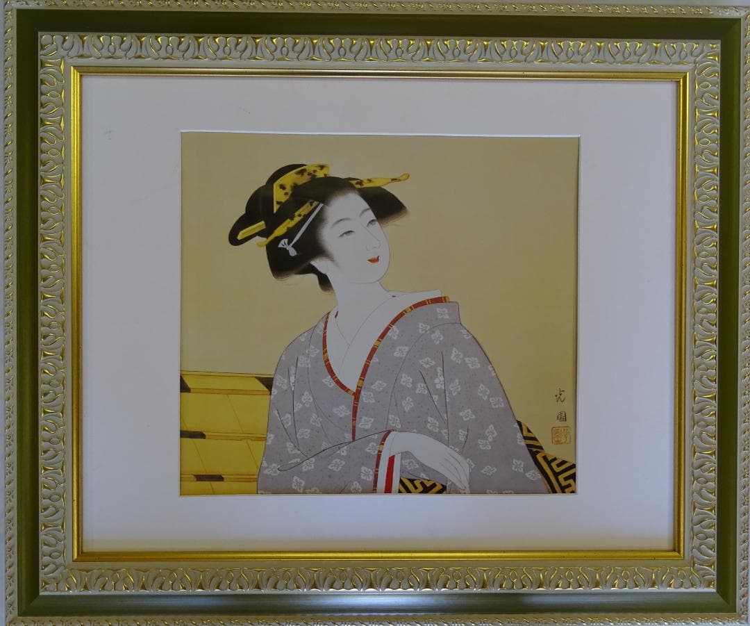 ・絵画：　・作者名：　・佐藤　光園　・画題：　・美人画 美人画｜新・古美術 高美堂（こうびどう）｜掛軸販売・通販・買取