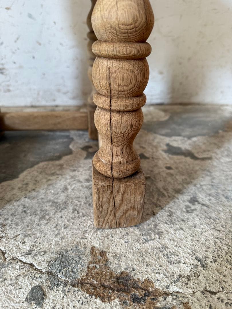 ビンテージ サイドテーブル ベッドサイドテーブル 小 剥離 ビンテージ