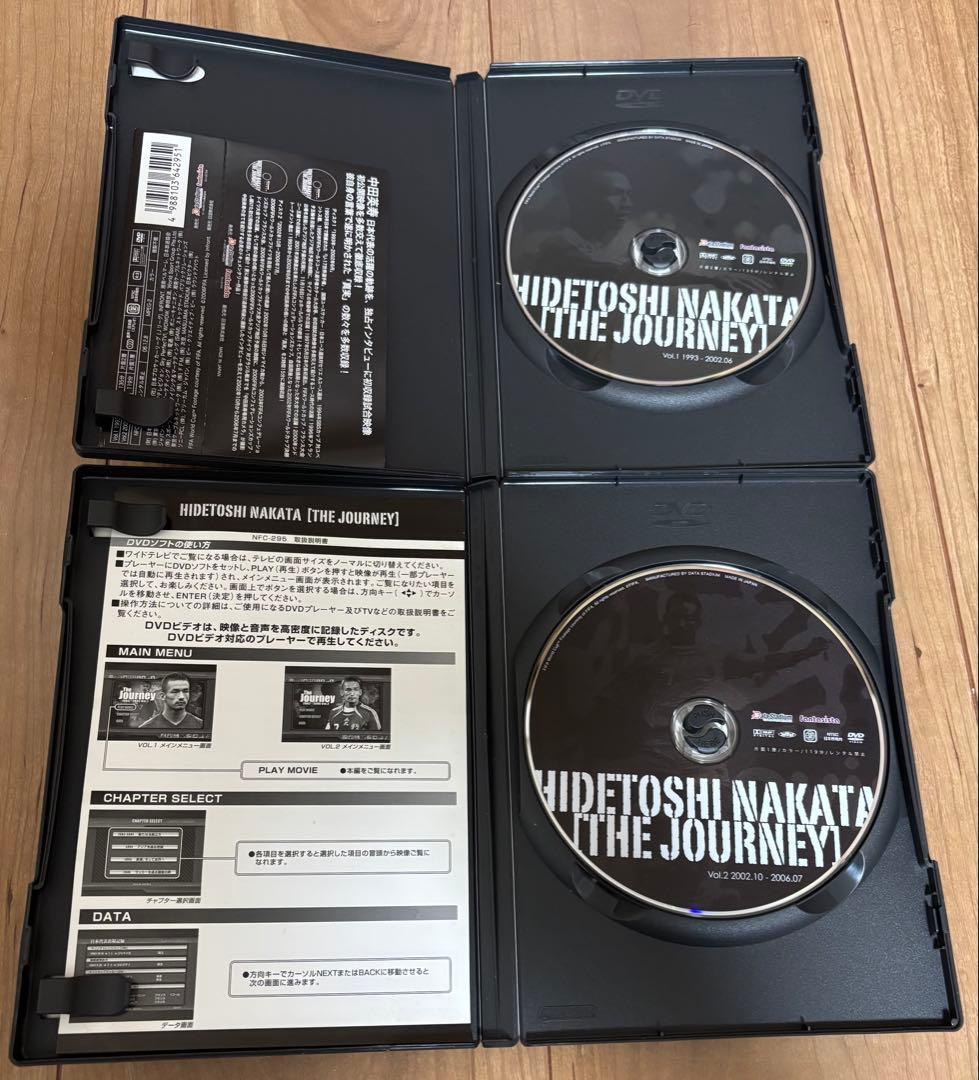 サッカー日本代表 中田英寿 DVDセット - メルカリ