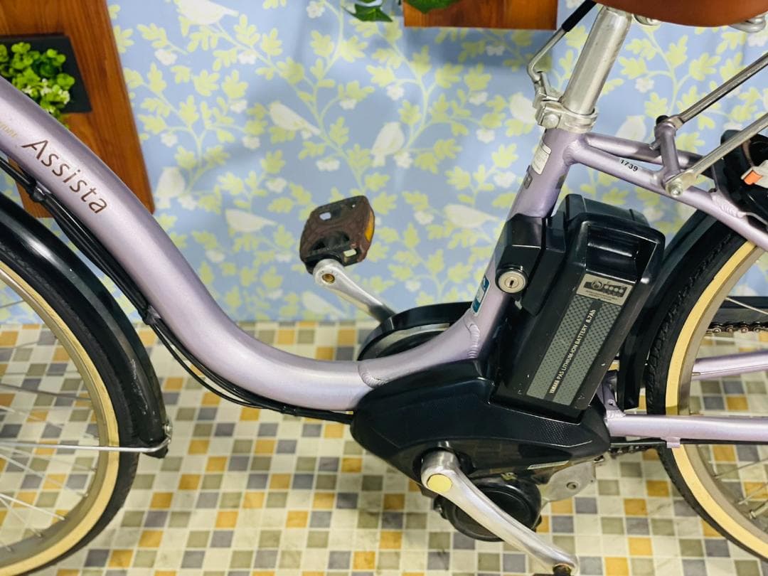 《BRIDGESTONE・ASSISTA》26インチ電動アシスト自転車1739