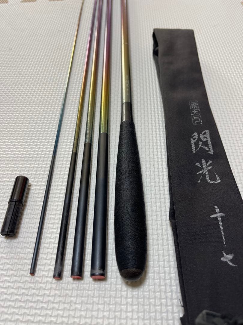 美品　シマノ　飛天弓　閃光　17尺　レインボー　ヘラブナ　竿　ダイワ　希少　ヘラ シマノ（SHIMANO） 飛天弓 閃光L 17尺 / へら竿 ひてんきゅう せんこう