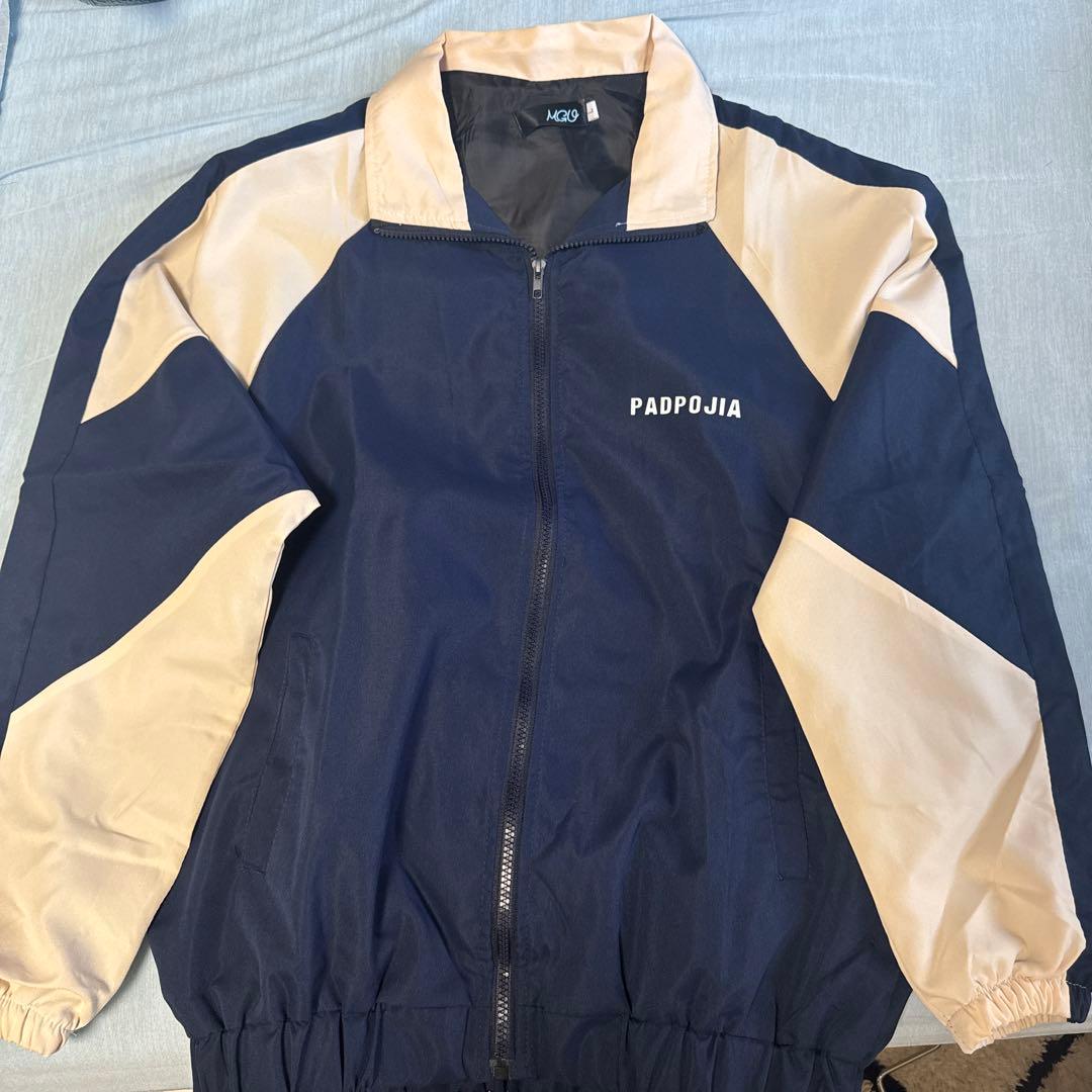 PADPOJIA ジップアップジャケット ネイビー - メルカリ