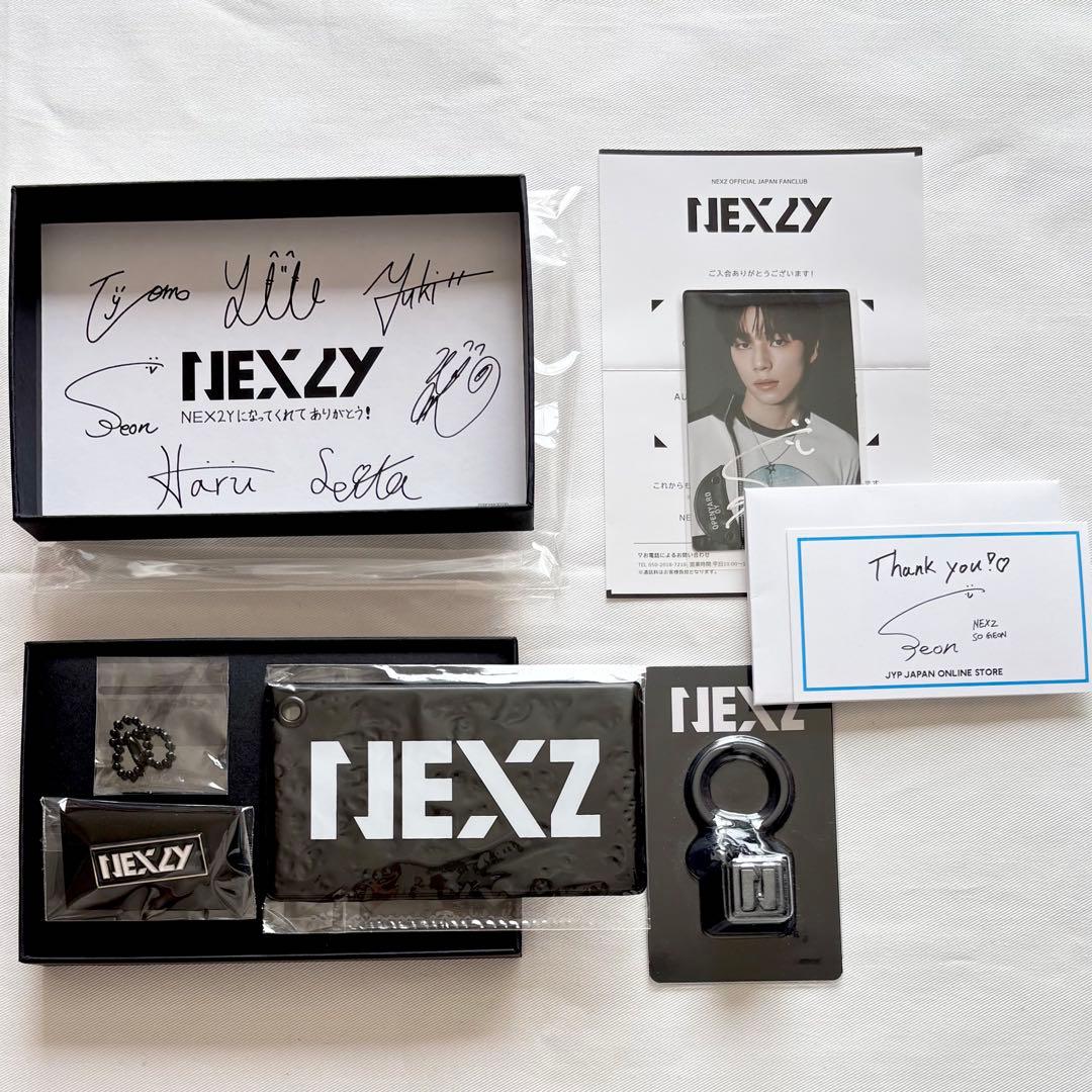 NEXZ ソゴン W会員FC早期入会特典BOX 直筆サイン入りトレカ付き - メルカリ