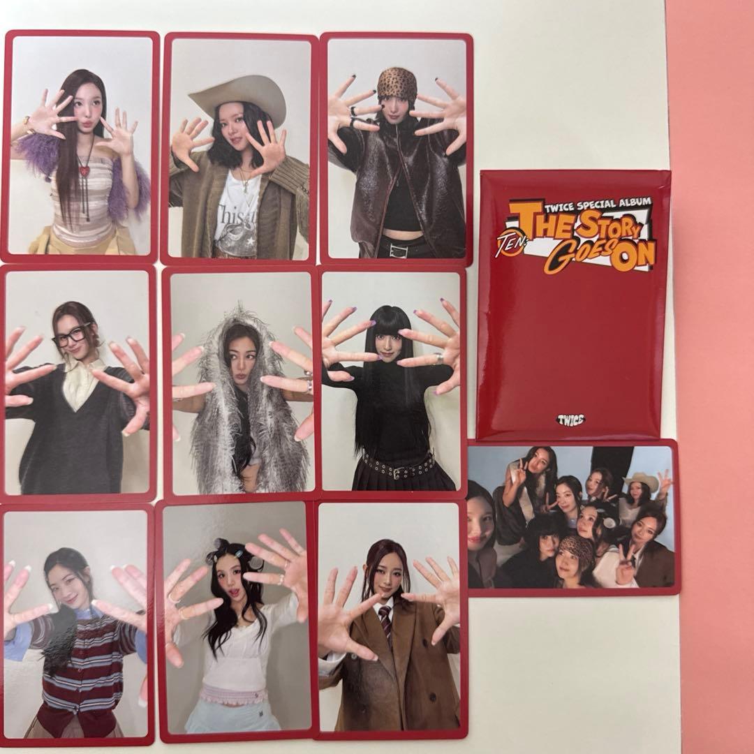 TWICE TEN: THE STORY GOES ON 特典トレカ - メルカリ