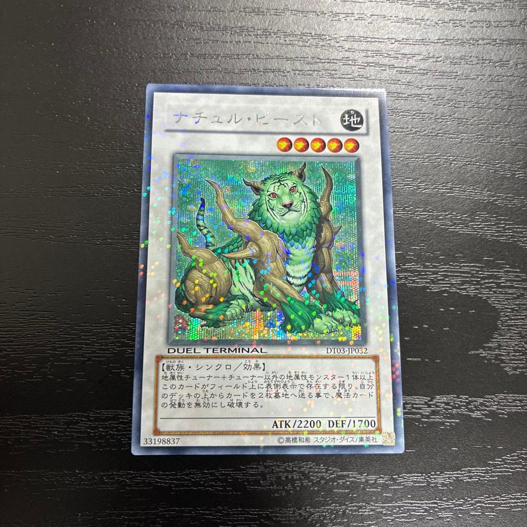 遊戯王 ナチュルビースト シークレットレア1枚【DT版】 - メルカリ