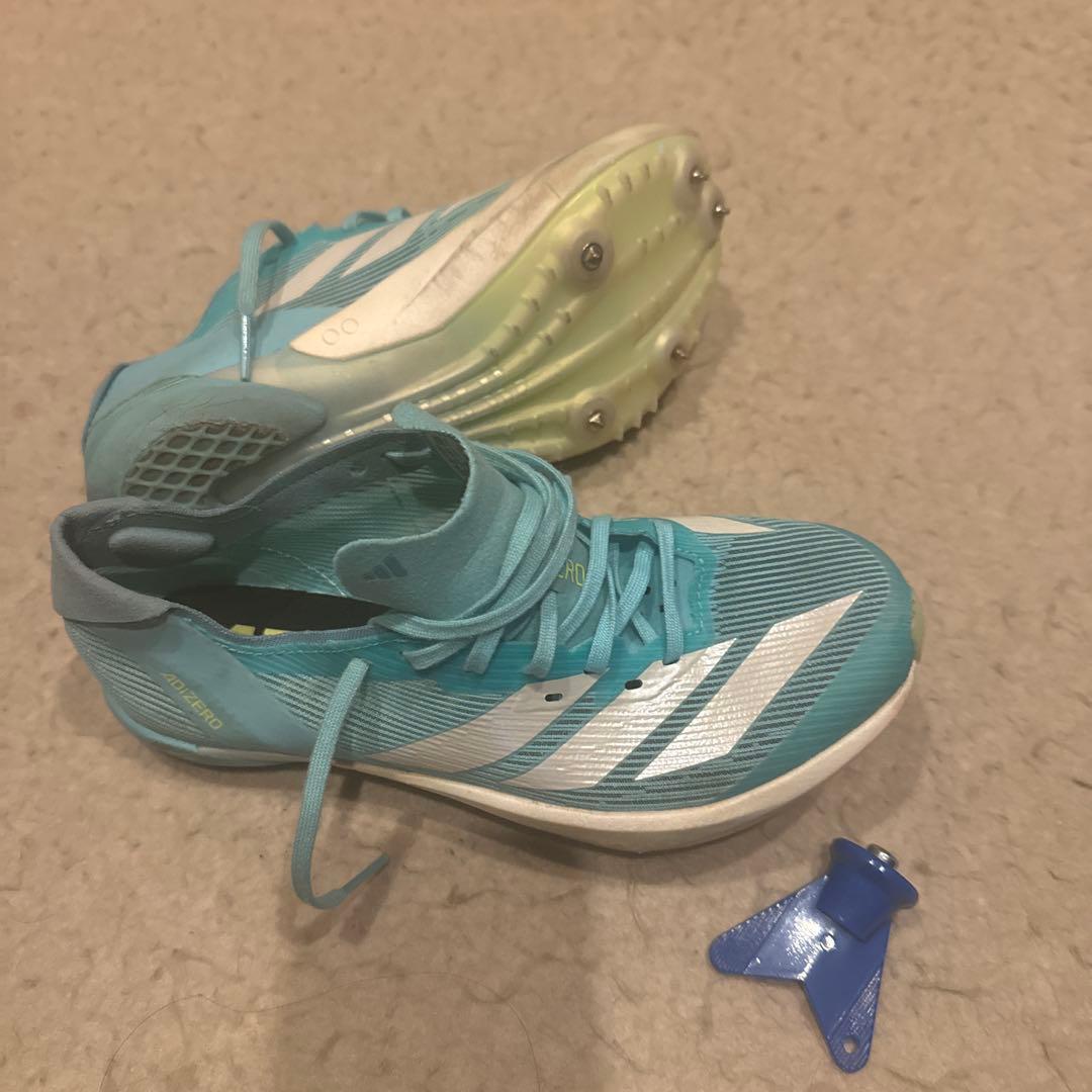 ADIZERO LIGHTSTRIKE PRO スパイクシューズ ライトブルー - メルカリ