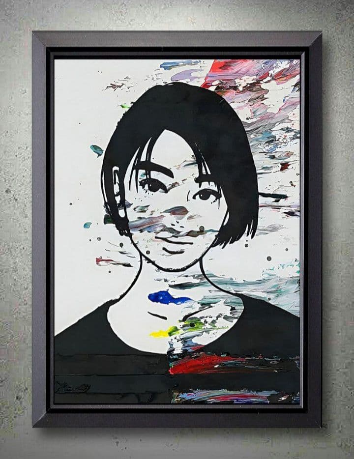 kyne・キネ【A4サイズ写真ポスターフレーム付き3点セット】ポスター