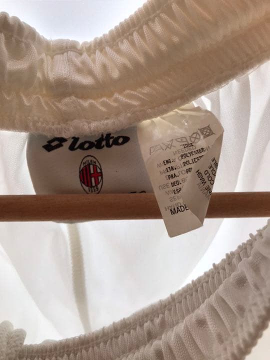正規品 lotto ACミラン「10」サビチェビッチLユニフォームパンツ上下2
