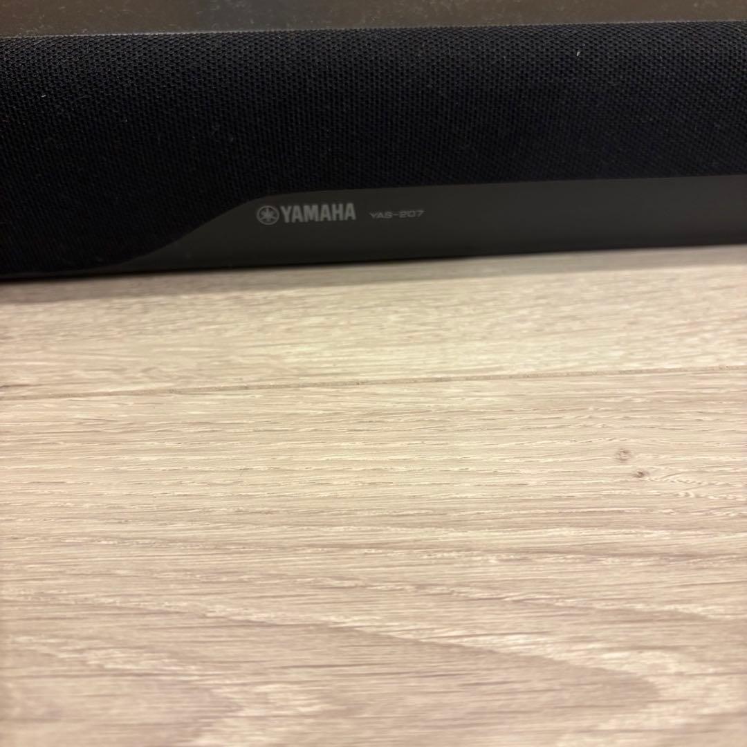 YAMAHA YAS-207 フロントサラウンドバー ワイヤレスサブウーファー付