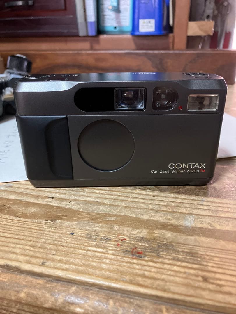 ジャンク CONTAX T2 コンパクトカメラ Titan Silver - メルカリ