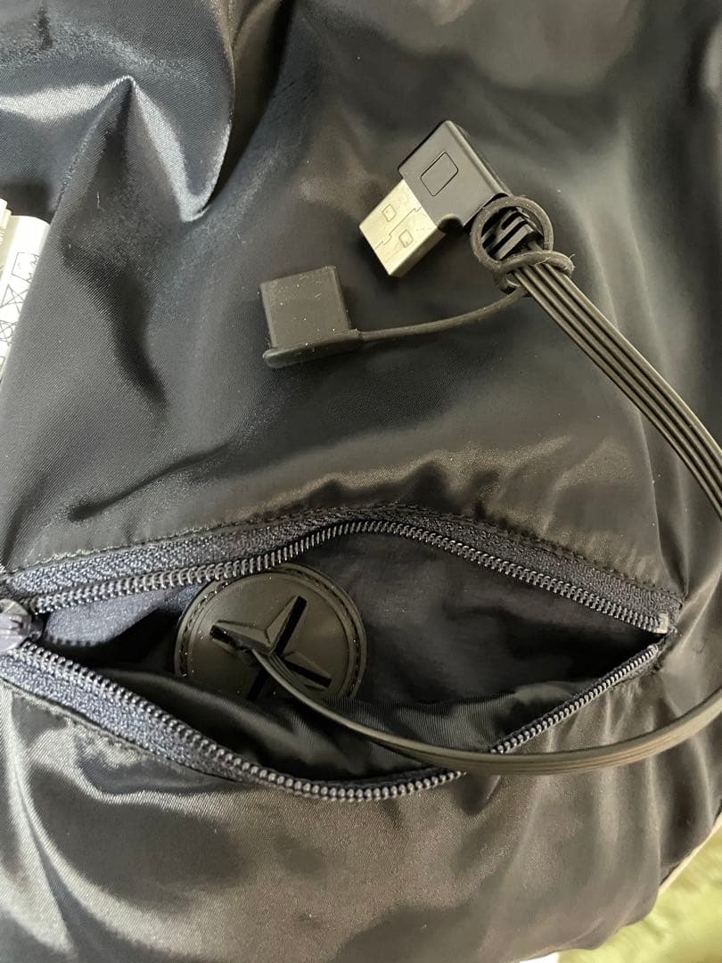 マスターバニーエディション 中綿ブルゾン リップトップナイロン