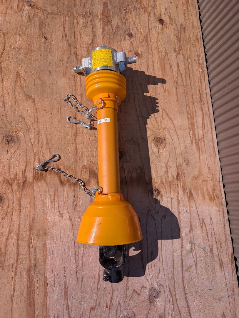 トラクター　ロータリージョイント　綺麗な方 トラクター ユニバーサルジョイントカバー交換 汎用パーツを使ってみた