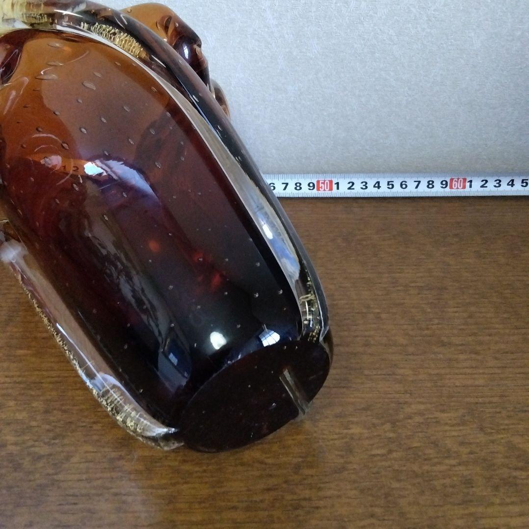 岩田藤七 金箔入り 花瓶 花入 吹き硝子 - メルカリ