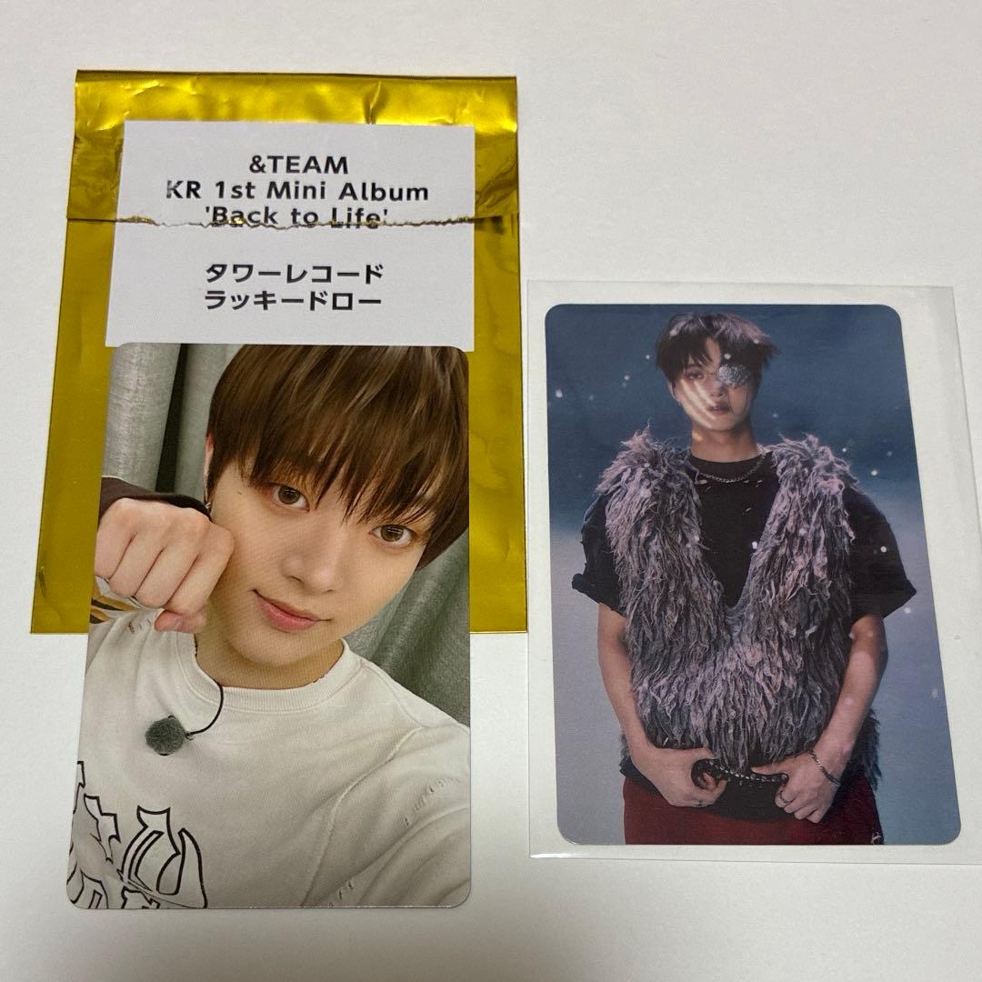 ＆TEAMウィジュEJ back to lifeタワレコトレカ - メルカリ