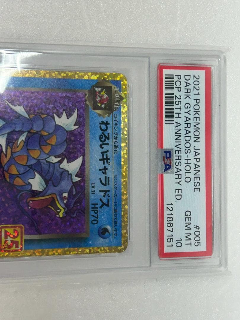 M-02 鑑定品 PSA10 わるいギャラドス ポケモンカード 25周年