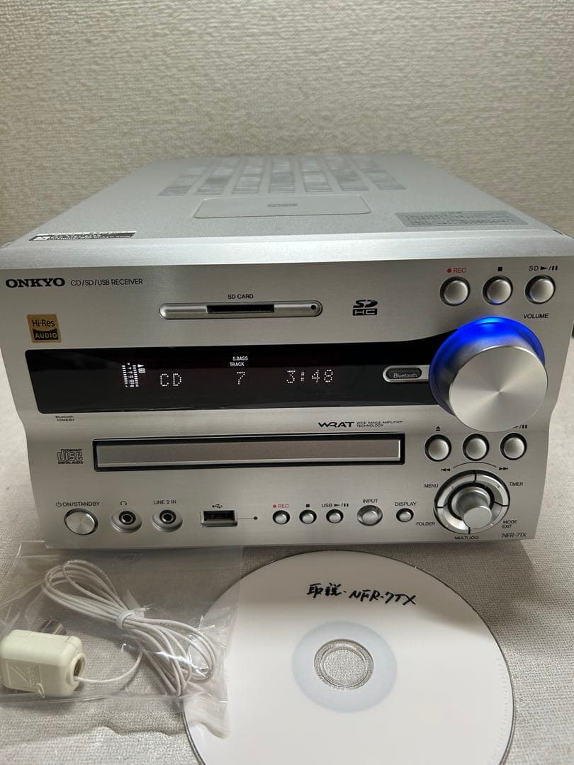 17J整備ONKYO NFR-7TX ハイレゾ CD/SD/USBレシーバー - メルカリ